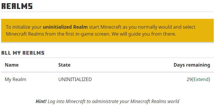 Minecraft Realmsのマルチプレイで遊ぶ方法 隠れゲーマーの便利屋