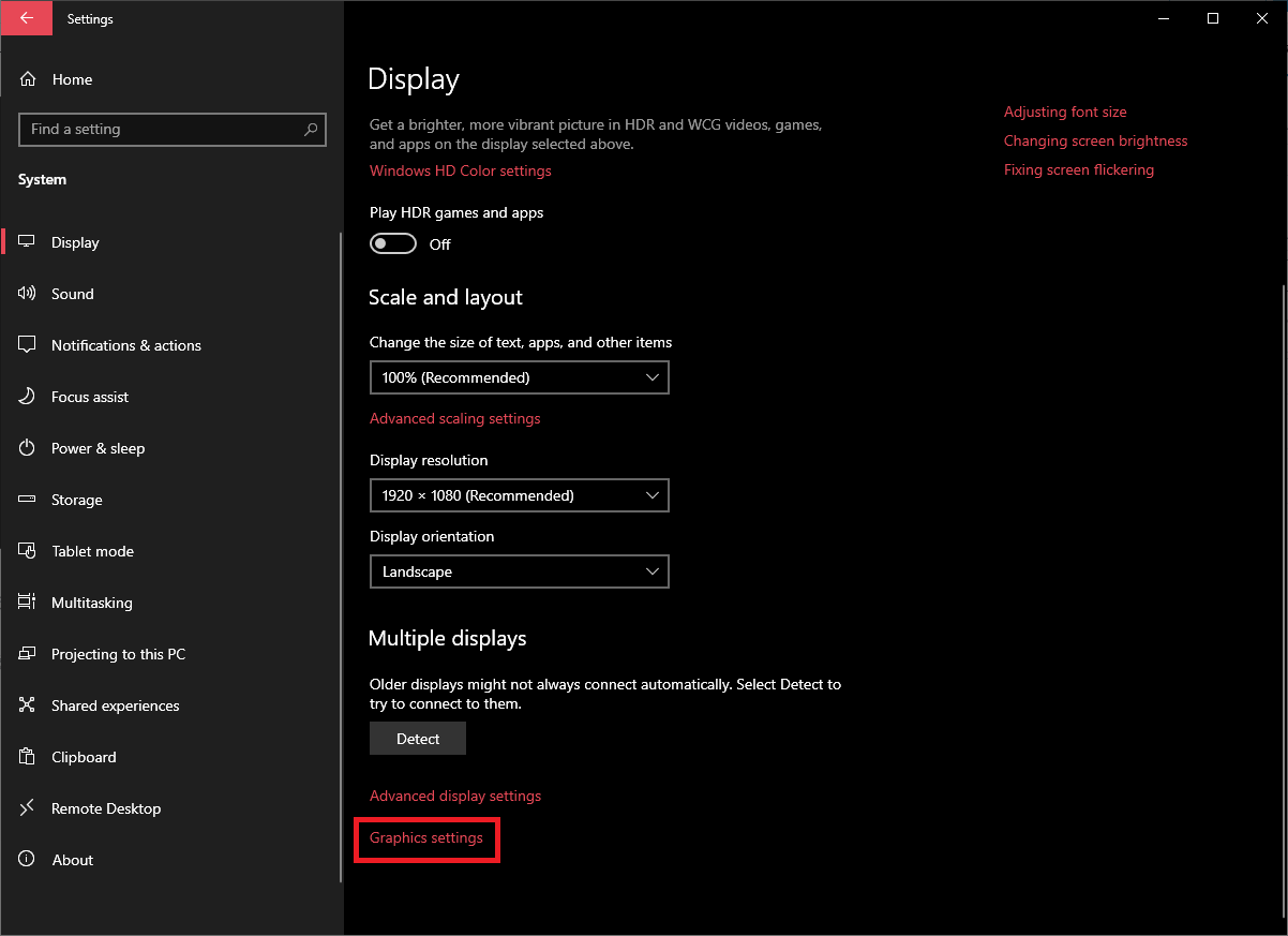 Windows 10のGPUハードウェアアクセラレーションで処理を最適化
